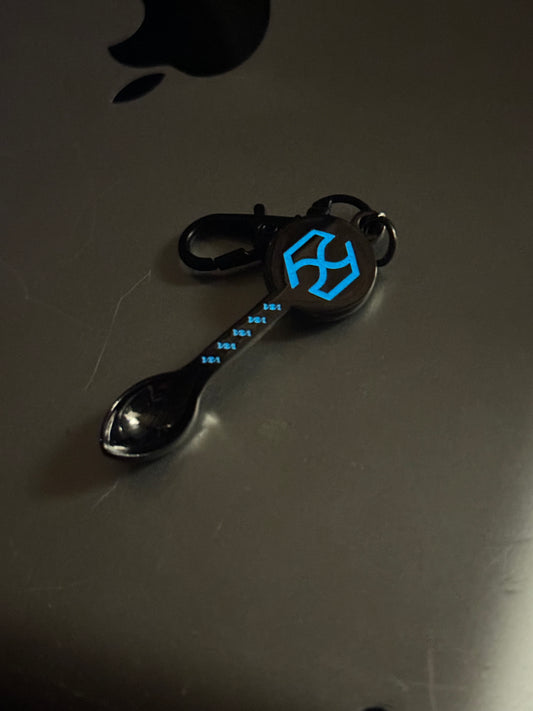 Blue Mini Spoon / UV Reactive